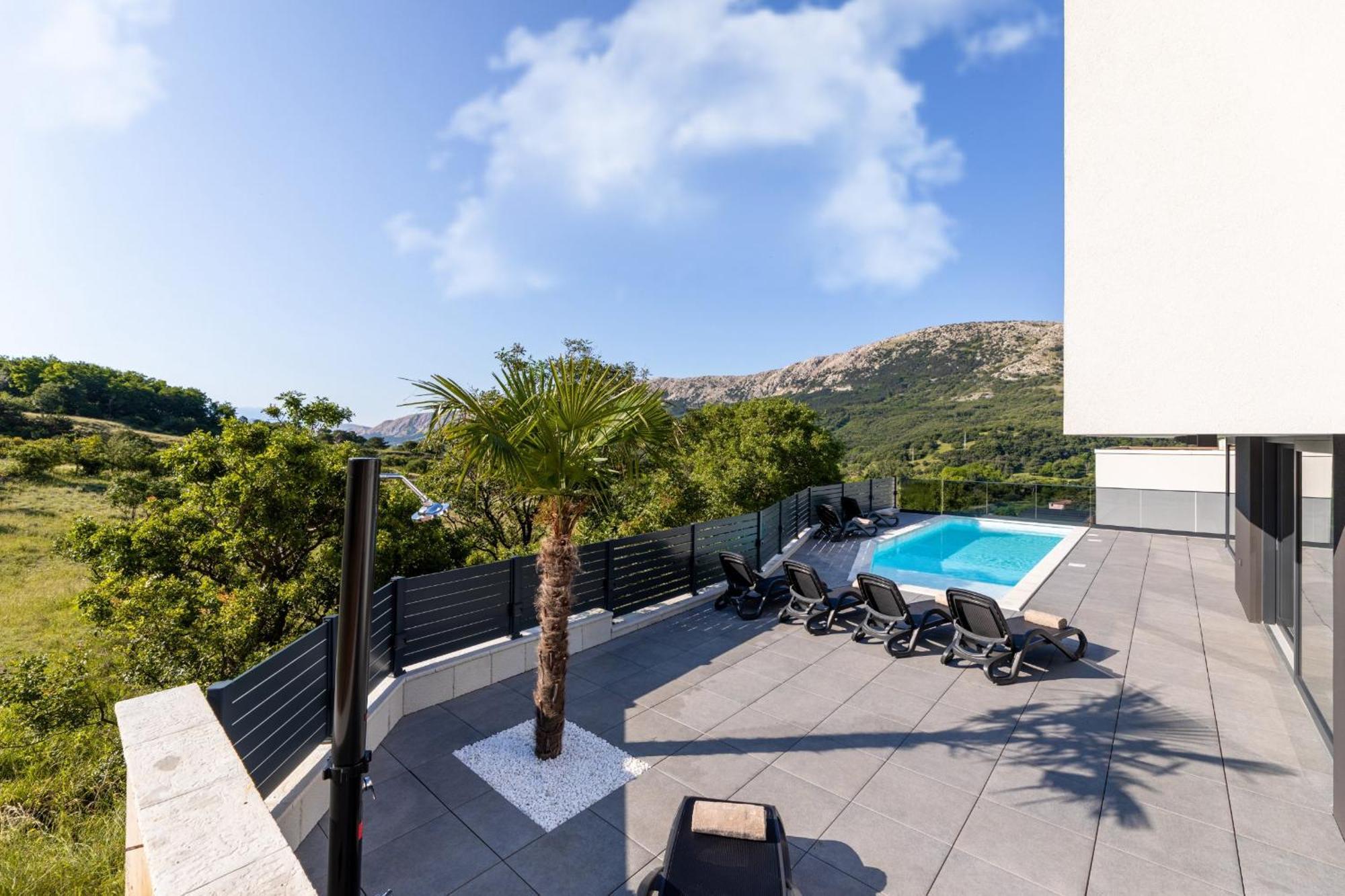Villa Bellezza Draga Bašćanska Exterior foto