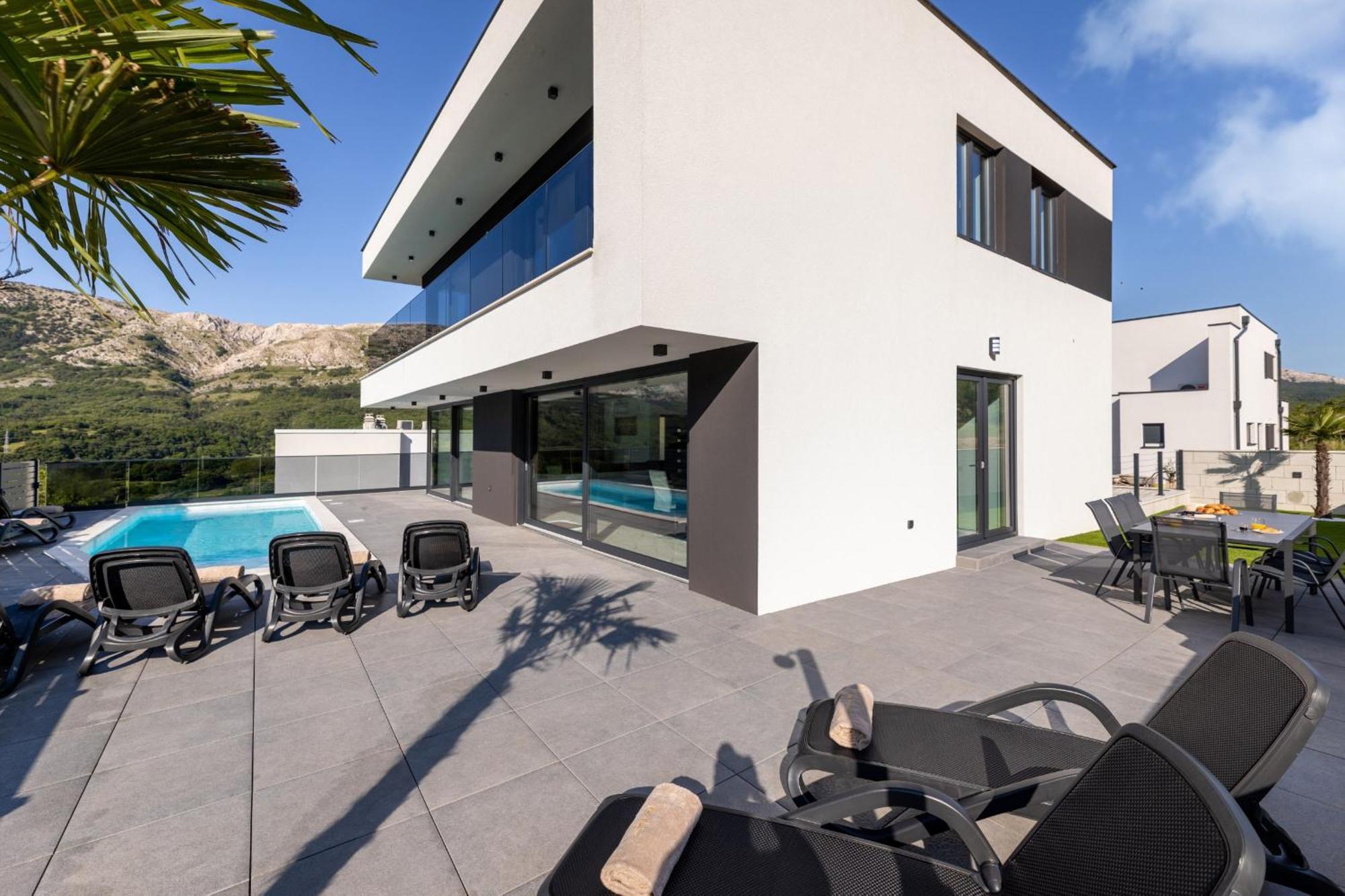 Villa Bellezza Draga Bašćanska Exterior foto