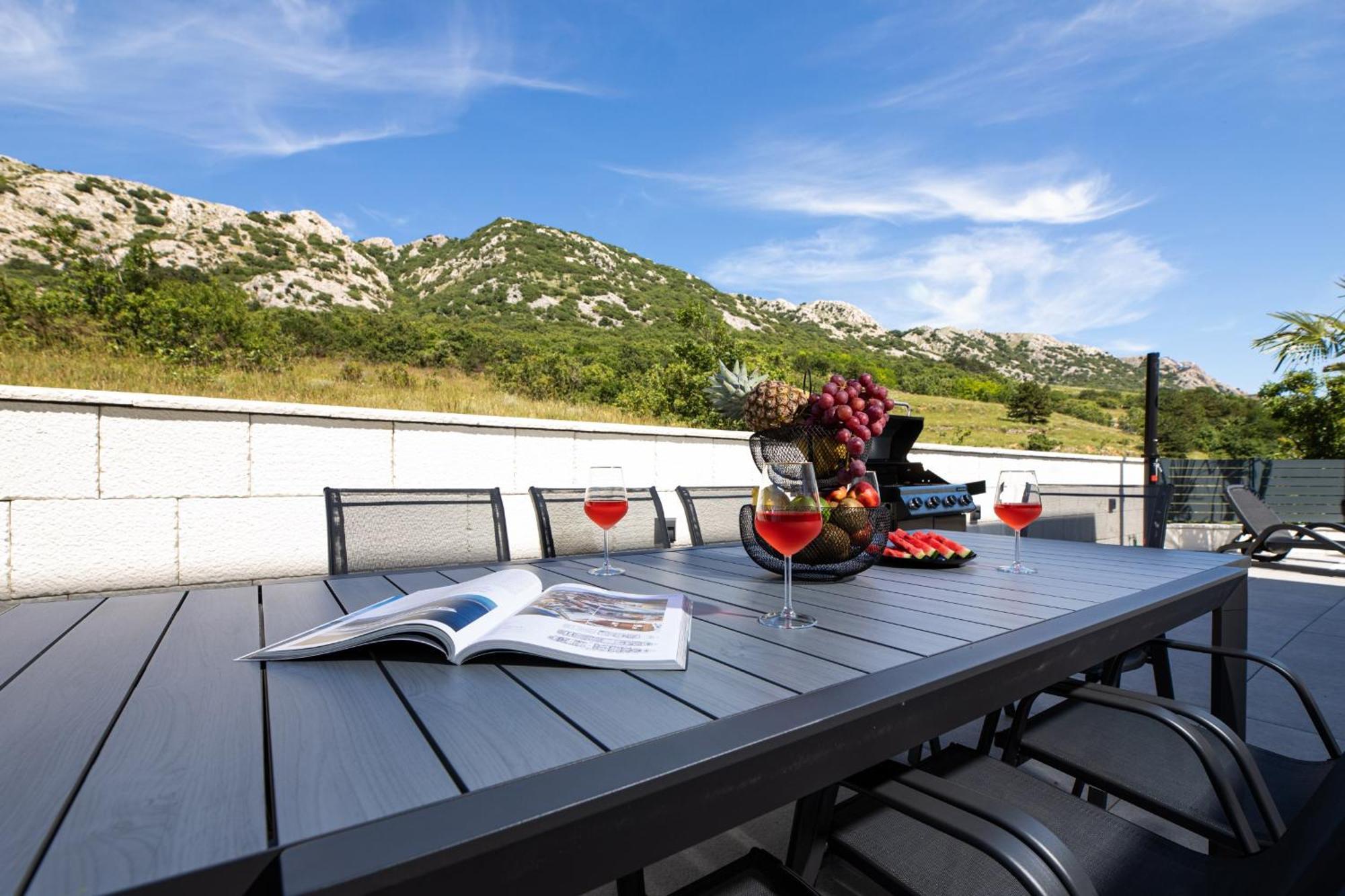 Villa Bellezza Draga Bašćanska Exterior foto