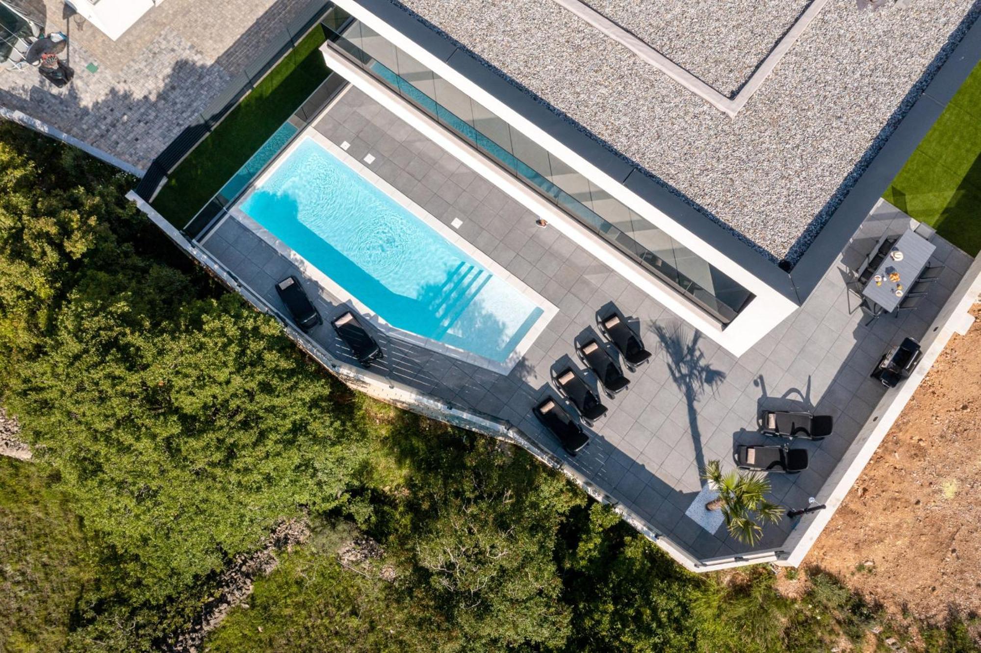Villa Bellezza Draga Bašćanska Exterior foto